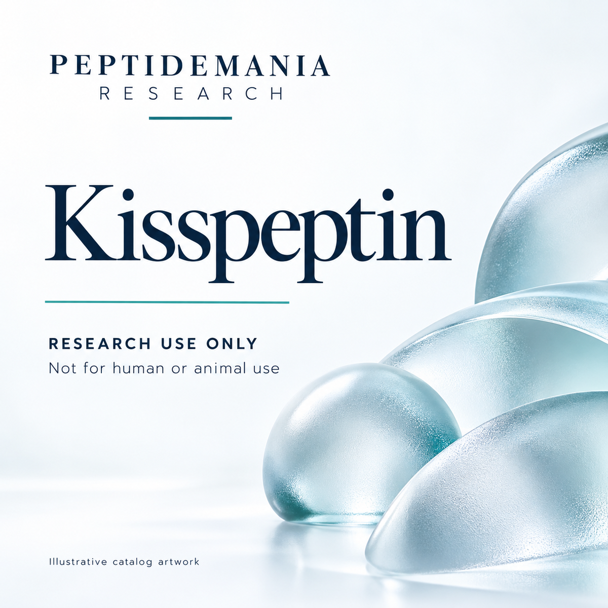 Kisspeptin illustrative catalog artwork. Research use only; not for human or animal use.